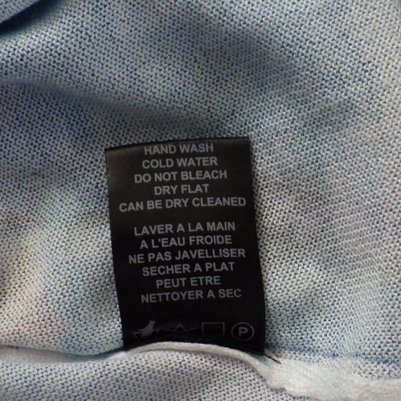 Claire Desjardins Women's Multicolor 3/4 Sleeve V Neck Top Size L Artsy Chic - Picture 4 of 8